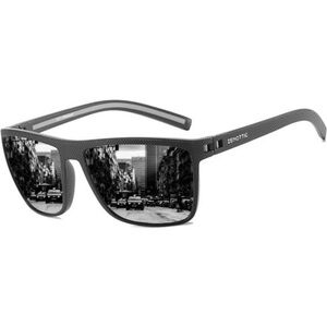 Lightweight TR90 Frame UV400 Protection Square Sun Glasses
